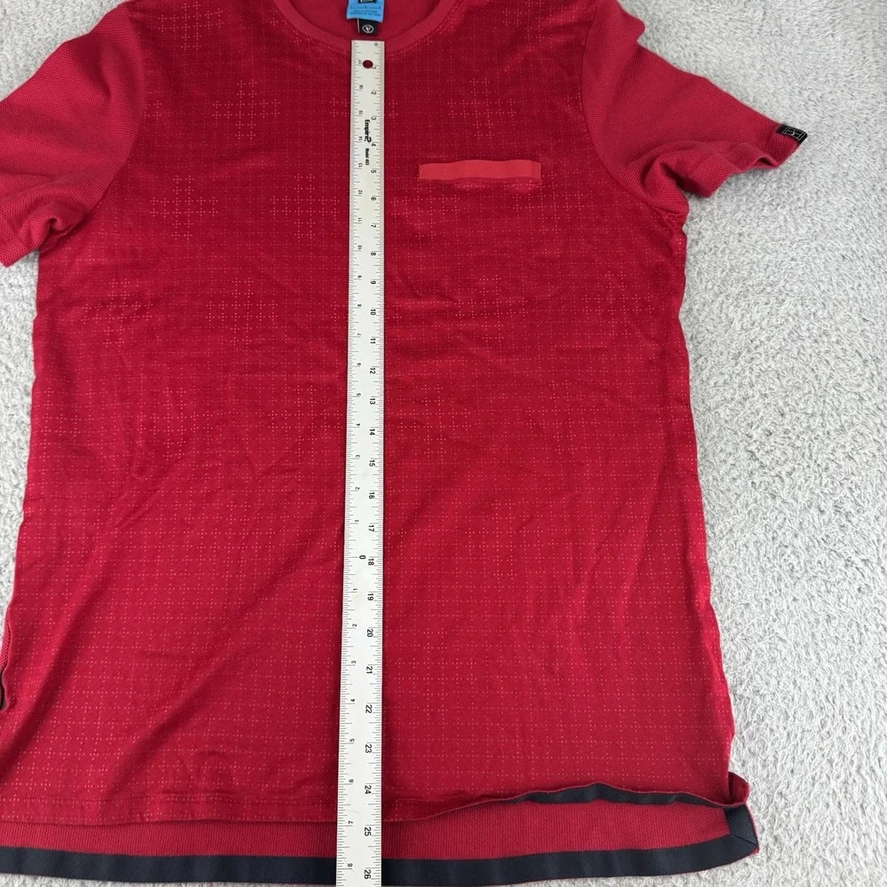 Nike Shirt Mens Roger Federer Red Crewneck Performance Rf Court Challenge Tennis